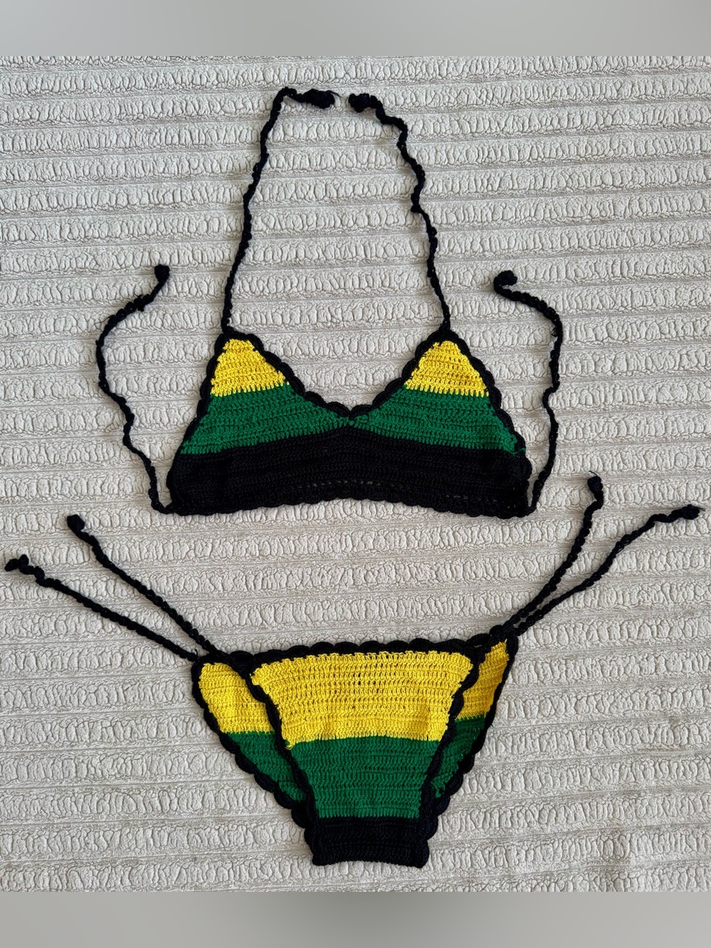 NWOT Jamaica Crochet Bikini